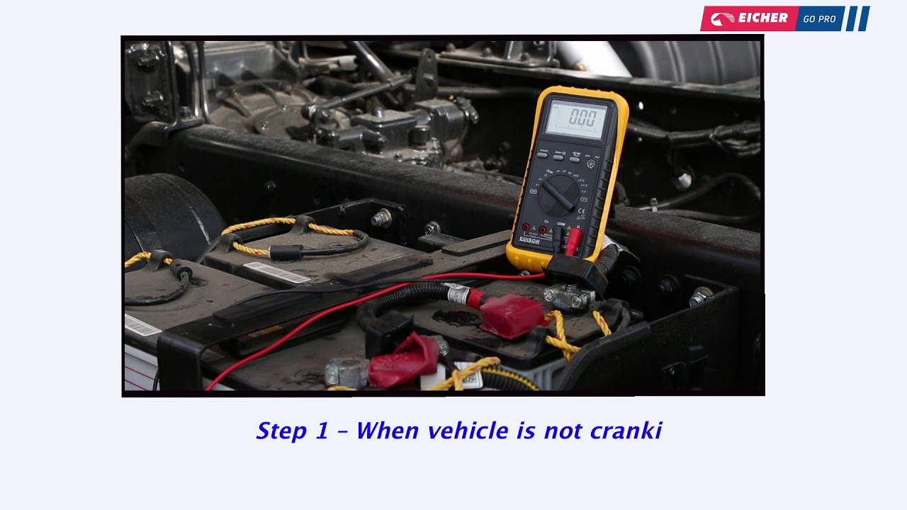 Starting Trouble | Eicher Diagnostic