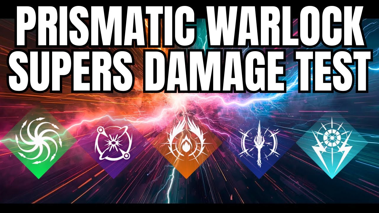 This Test PROVES Which Prismatic Warlock Super Does The Most Raw Damage NOW!