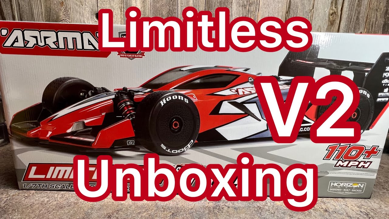 Arrma limitless V2 unboxing