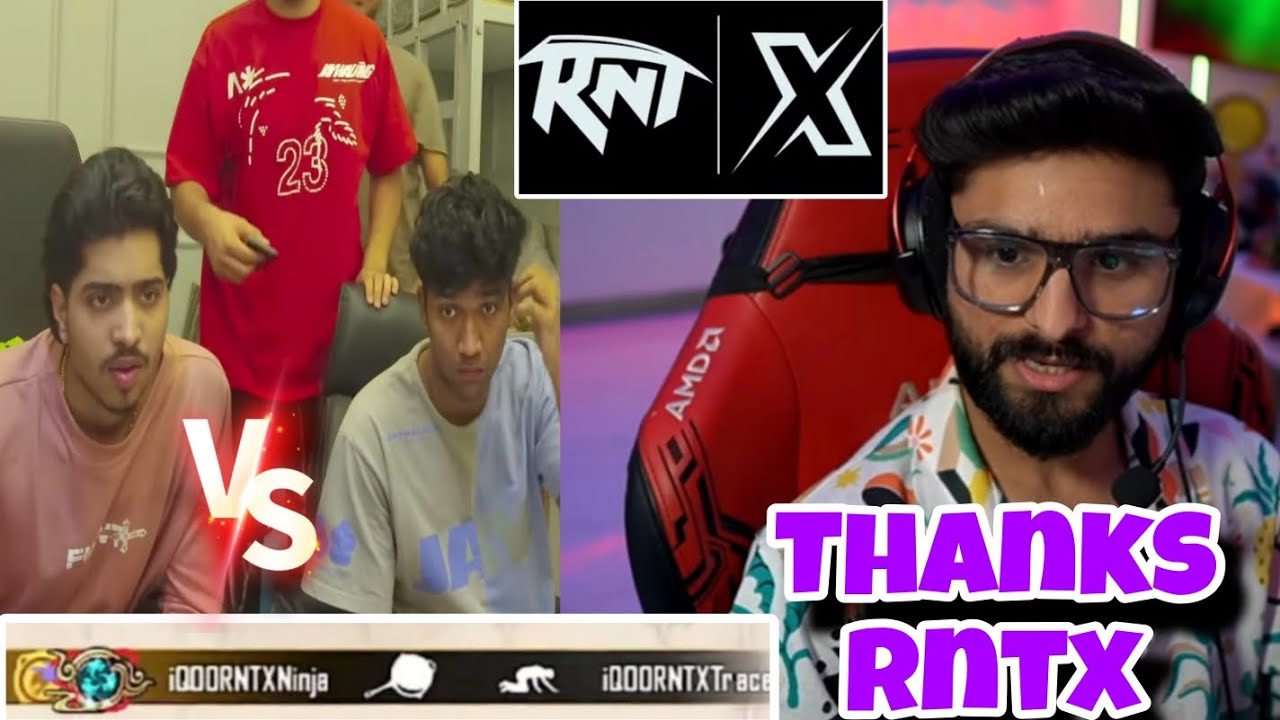 Lolzz Thanks to RNTX 🔥 Ninjajod Pan Tracegod 🍳 Pain Reply Last Match 😱