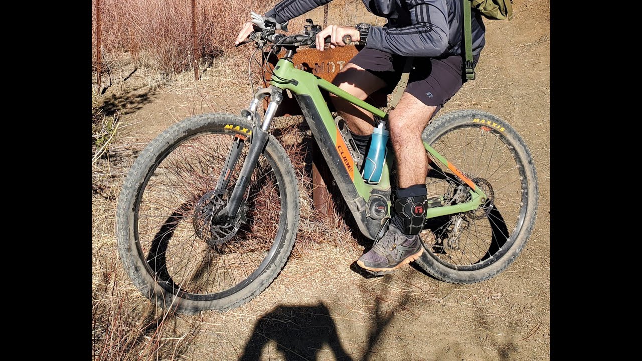 McMenemy Trail Mountain Biking Cube Reaction Hybrid EX 625
