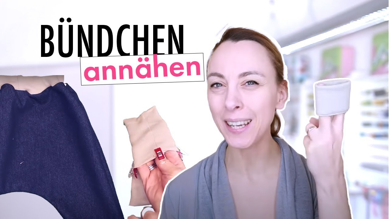 kleines B&uuml;ndchen an Pumphose oder &Auml;rmel ann&auml;hen - so geht&acute;s ganz einfach