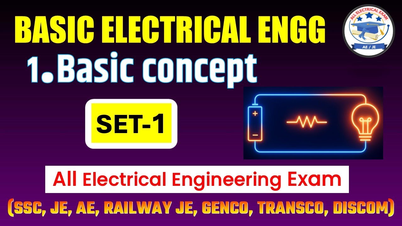 Electrical Objective Questions Q1–Q15 | Practice MCQs for All Electrical Exams SSC JE, RRB JE