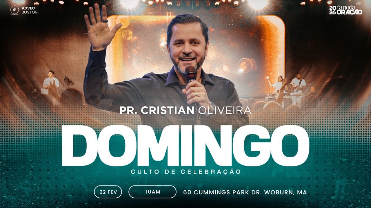 PR. CRISTIAN OLIVEIRA| CULTO DE CELEBRAÇAO  - 02/22/26 - 10:00 AM