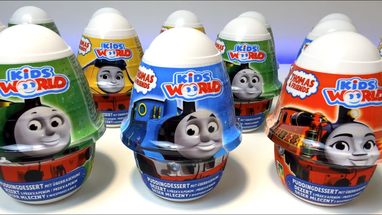 Thomas & Friends Suprise Eggs Unboxing - no talking ASMR Unboxing