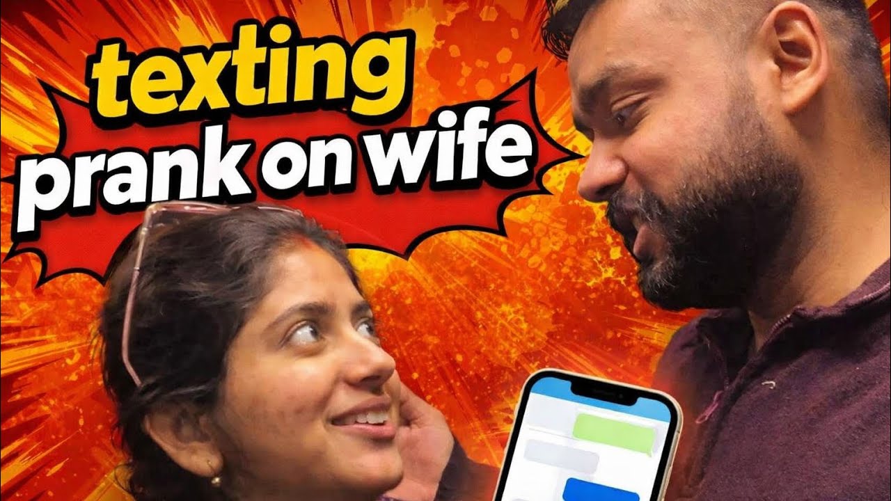 Texting Prank on My Wife 😱 | She Got Really Angry | Daily Couple Vlog | Gym, Food & Fun