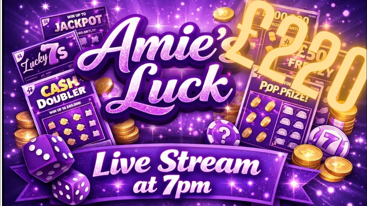 🎉 LIVE SCRATCHING &pound;220 IN SCRATCH CARDS! 💸 - Will We HIT BIG?! 😱