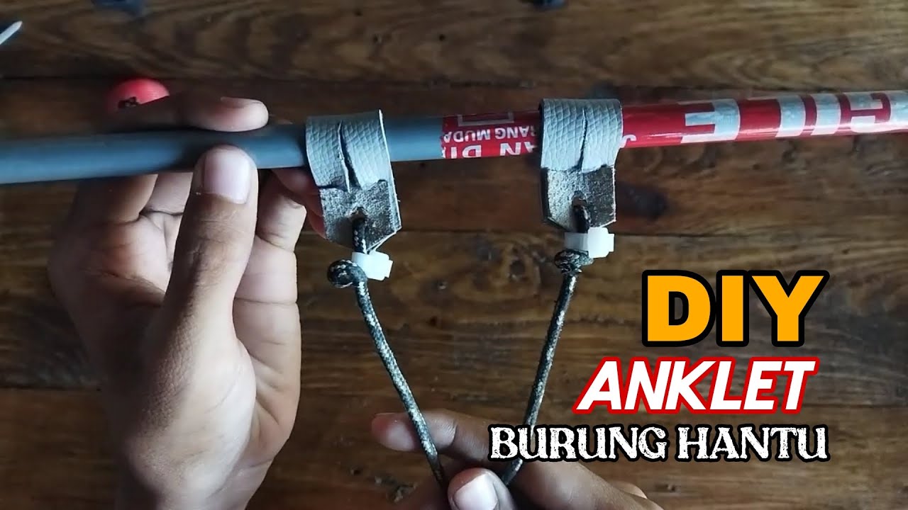 Tutorial membuat anklet burung hantu | cara membuat gelang kaki burung hantu
