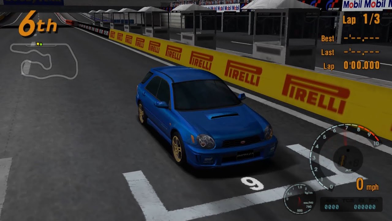 Gran Turismo 3: A-Spec Simulation Mode Amateur League Boxer Spirit | PlayStation 2