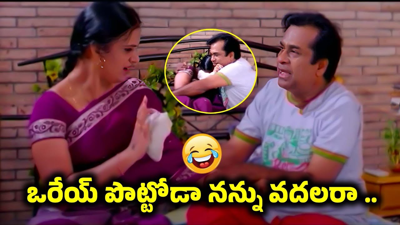 ఒరేయ్ పొట్టోడా నన్ను వదలరా .. Brahmanandam Apoorva Super Intrasting scene |@idreamadilabad