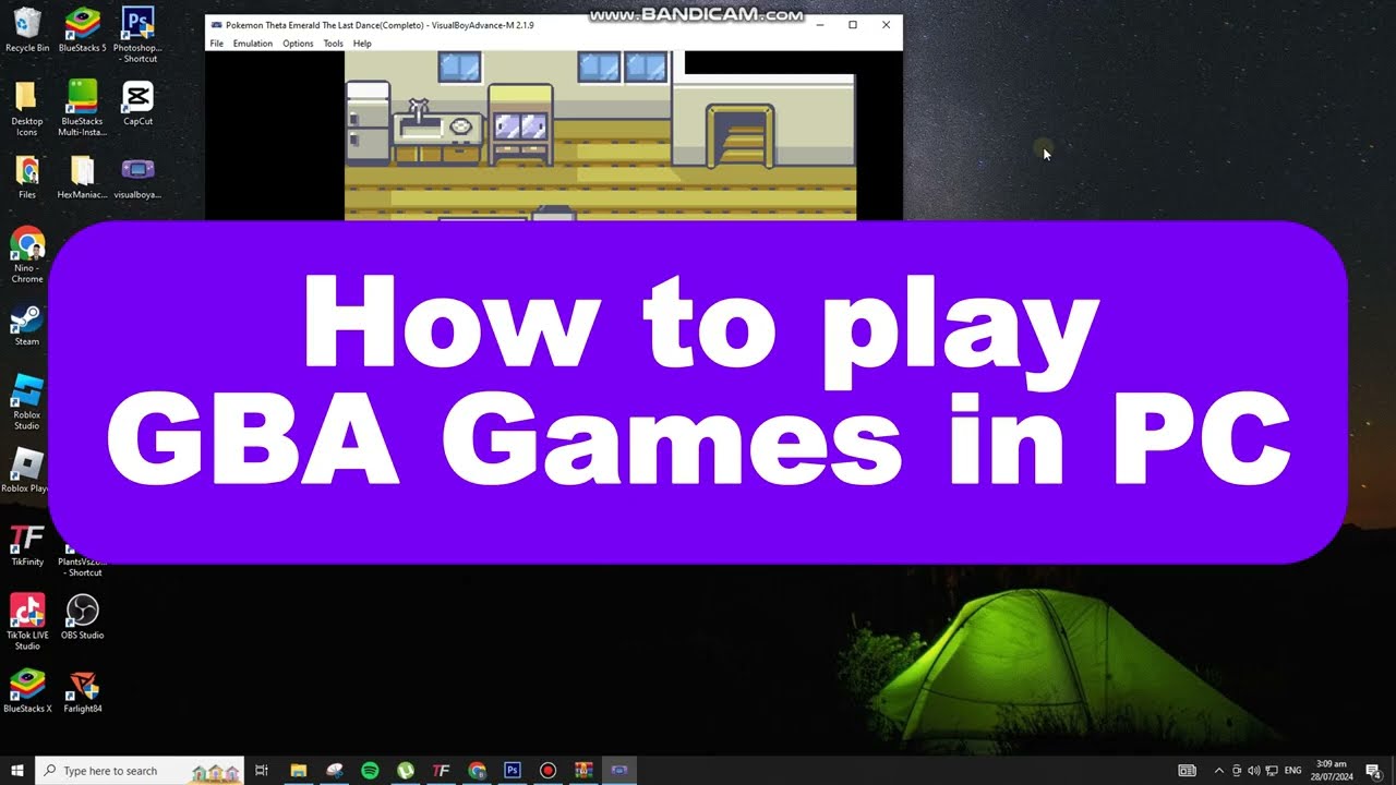 How to Play GBA Games in PC