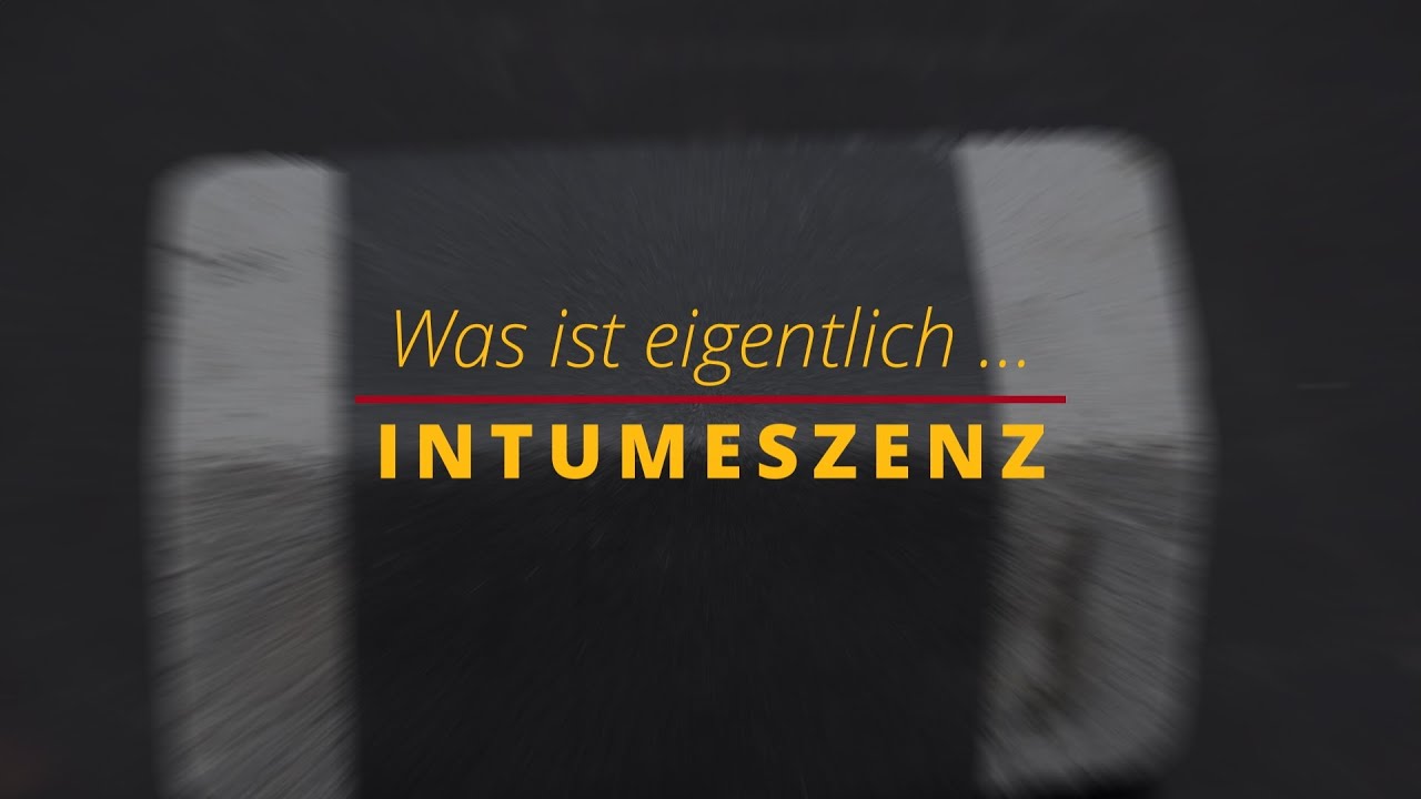 Was ist eigentlich ... INTUMESZENZ?