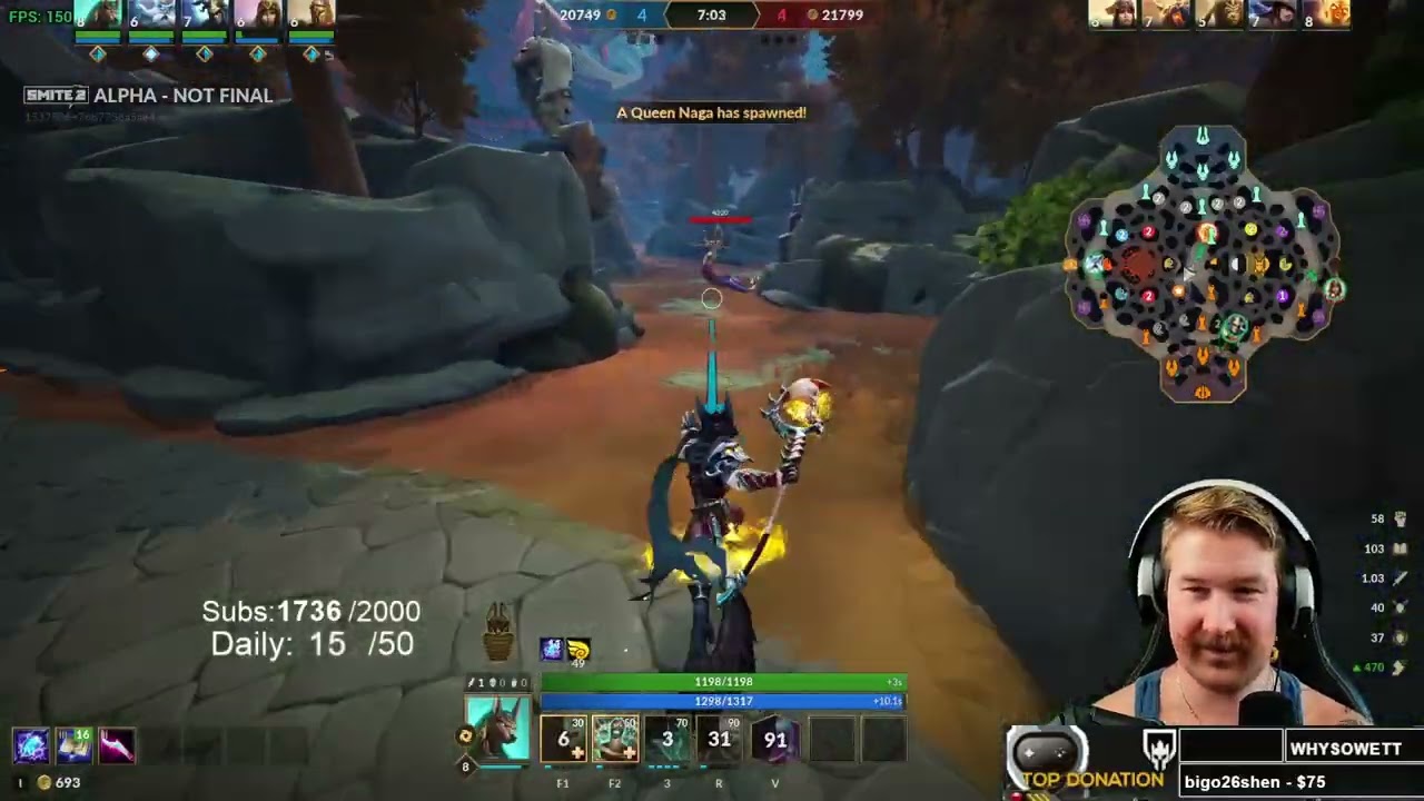 Smite 2 Anubis Lifesteal Goes HARD!