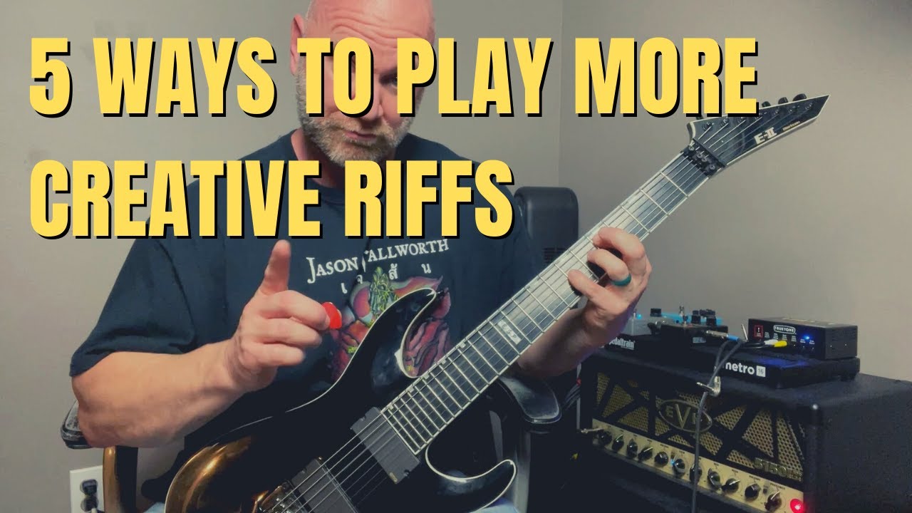 5 Ways to Play More Creative Metal Guitar Riffs and Songs