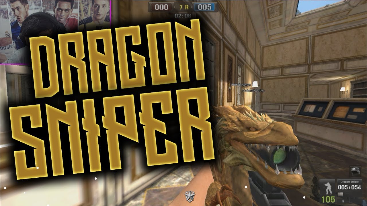 PINANDO COM A DRAGON SNIPER