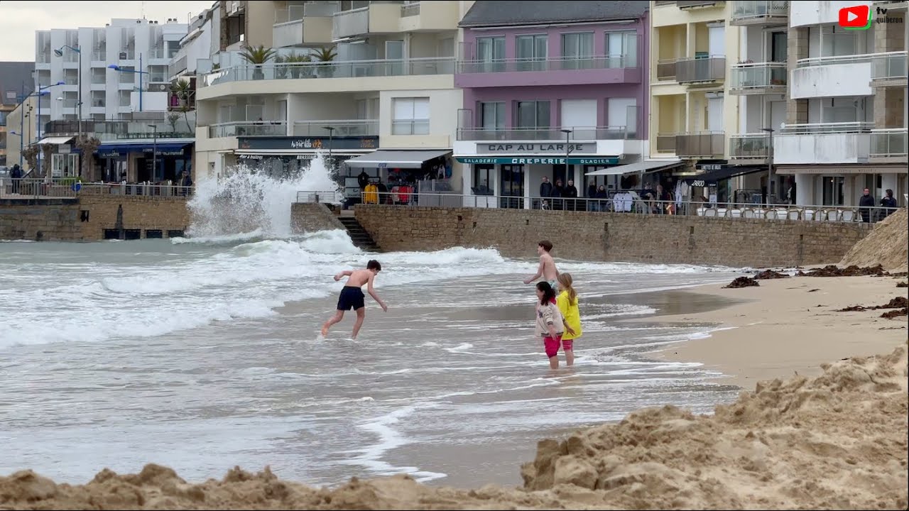 QUIBERON    |  Grande Marée pour Vacanciers    |   TV Quiberon 24/7 🇫🇷