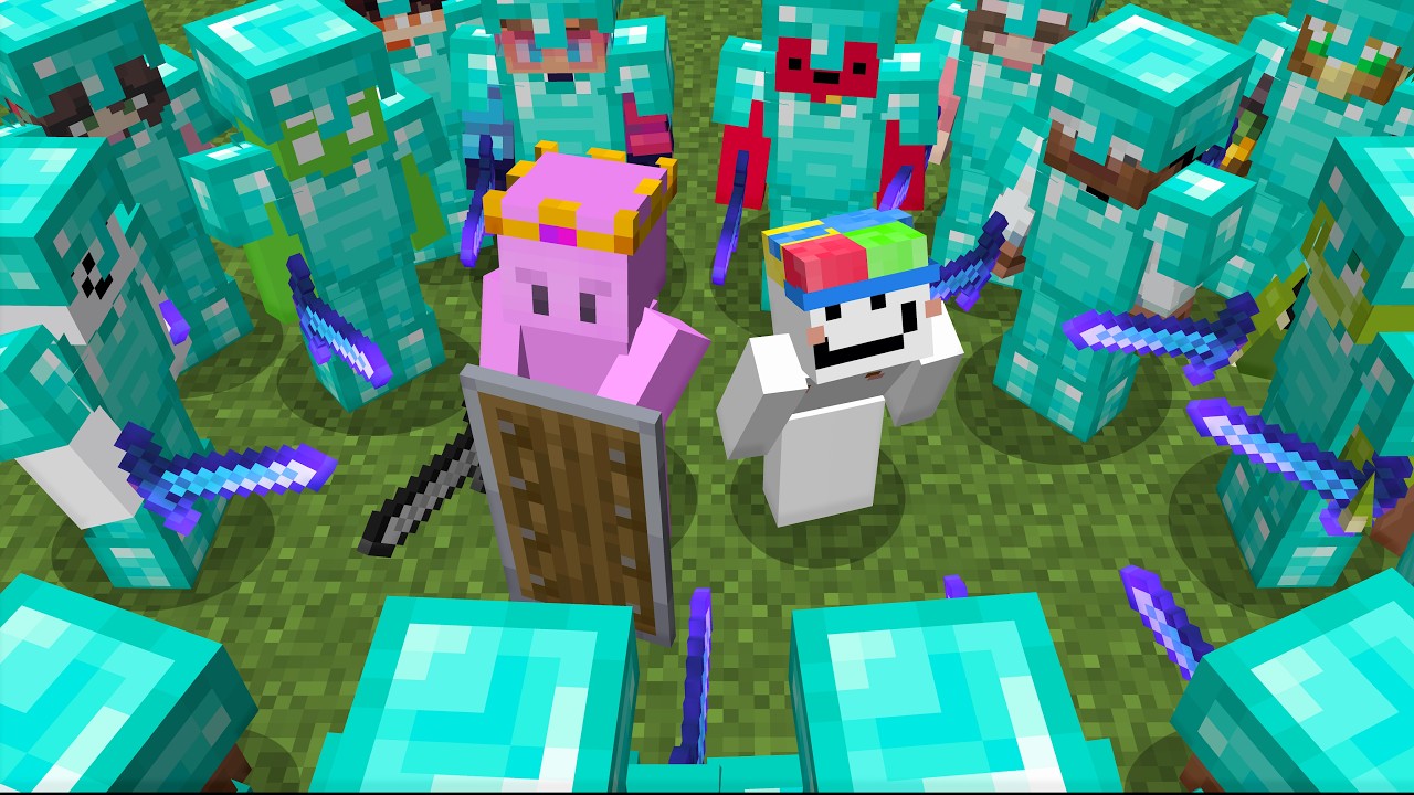 Carrying a Noob in a Minecraft Tournament (GONE WRONG)
