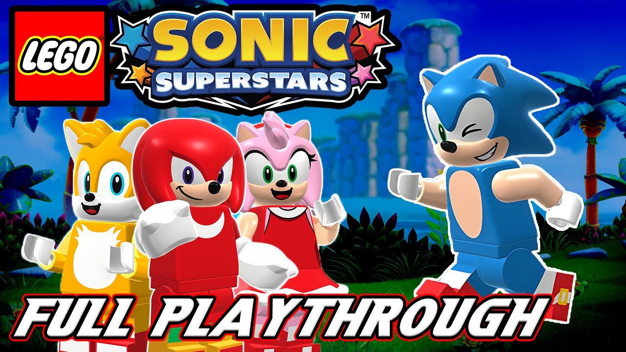 Lego Sonic Superstars - Full Game Playthrough