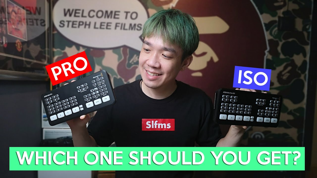 ATEM MINI PRO or ISO - Which one should you get?