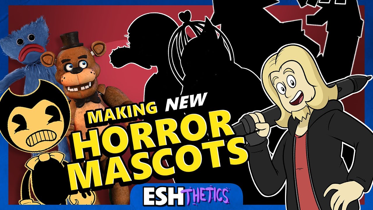 Let's Draw Some  NEW Horror Mascots!