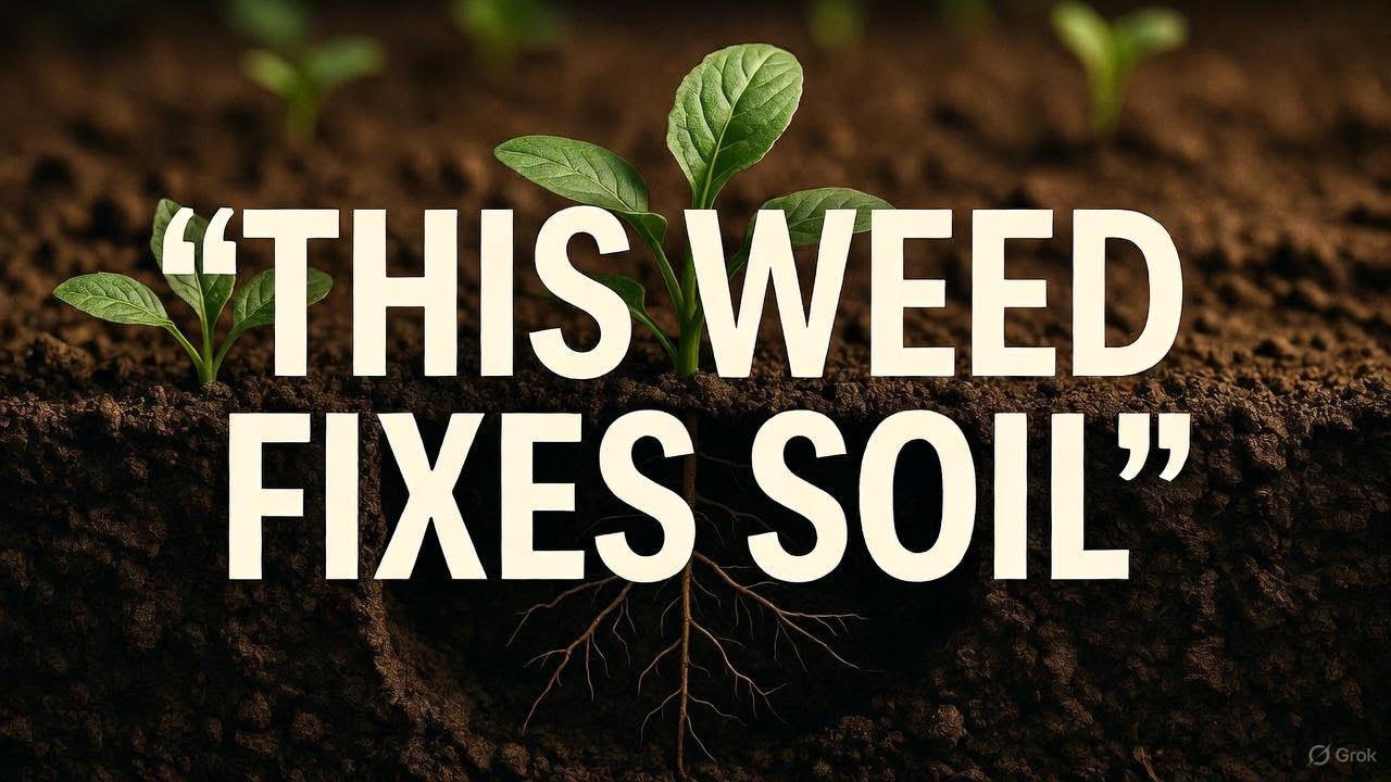 The Weed That Modern Gardeners Despise… But Its a Soil Superfood