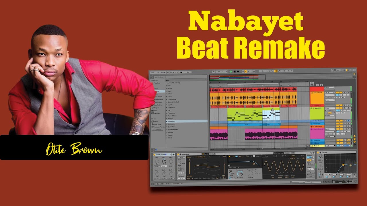 How to produce Nabayet Otile Brown ( Beat Remake )
