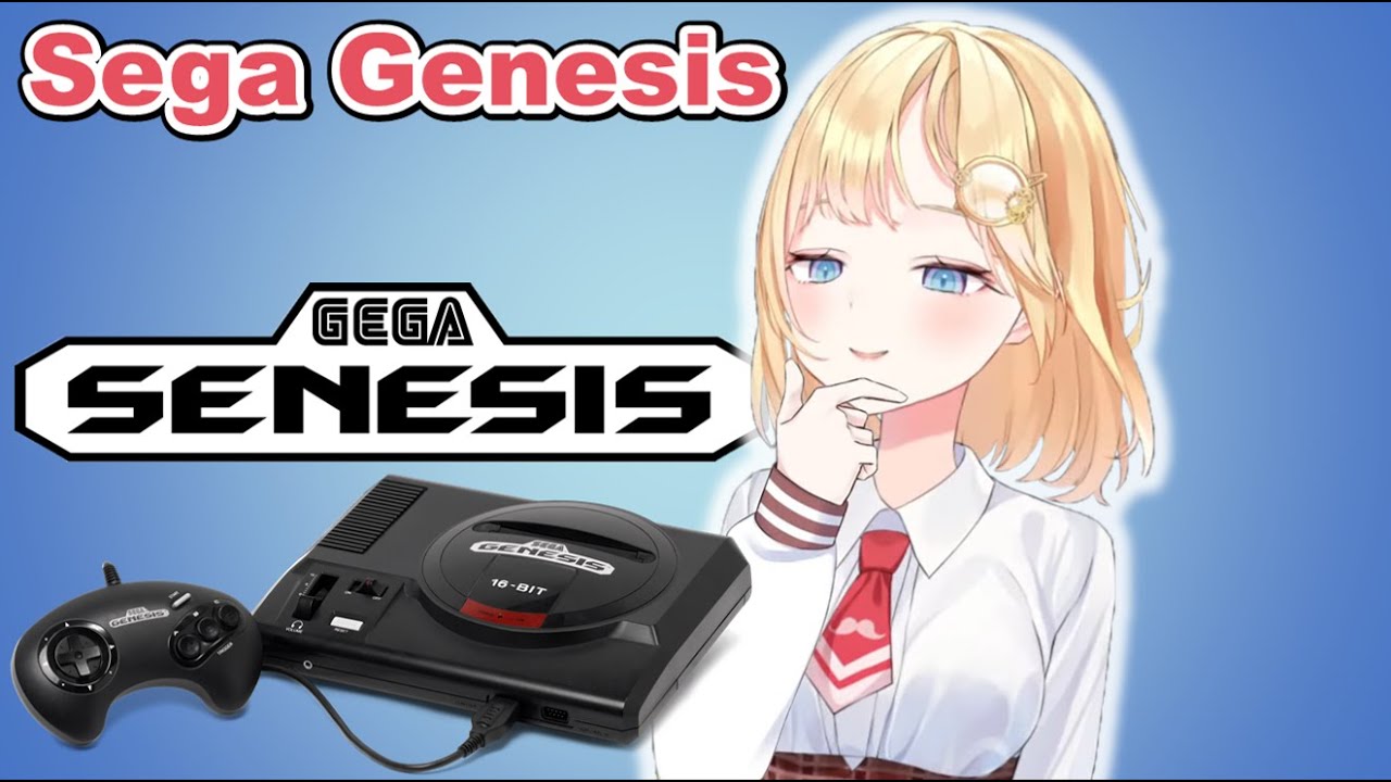 Amelia Watson and the Sega Genesis