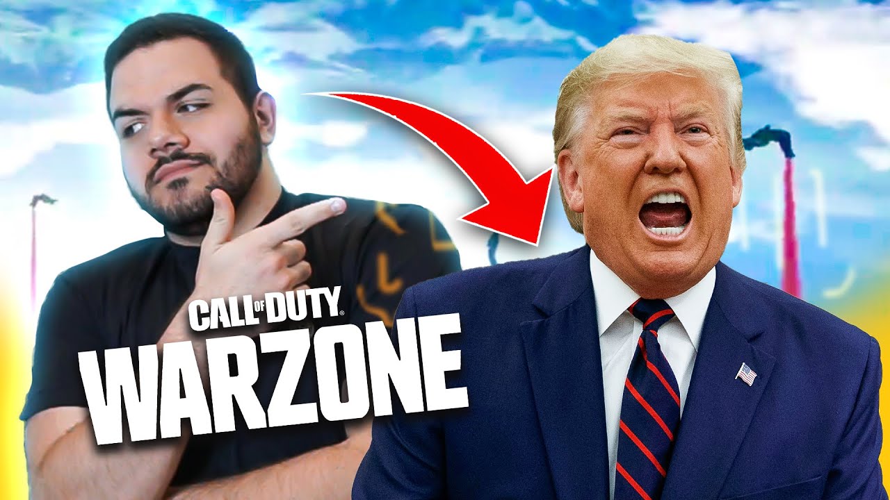 I played Warzone with Donald Trump...