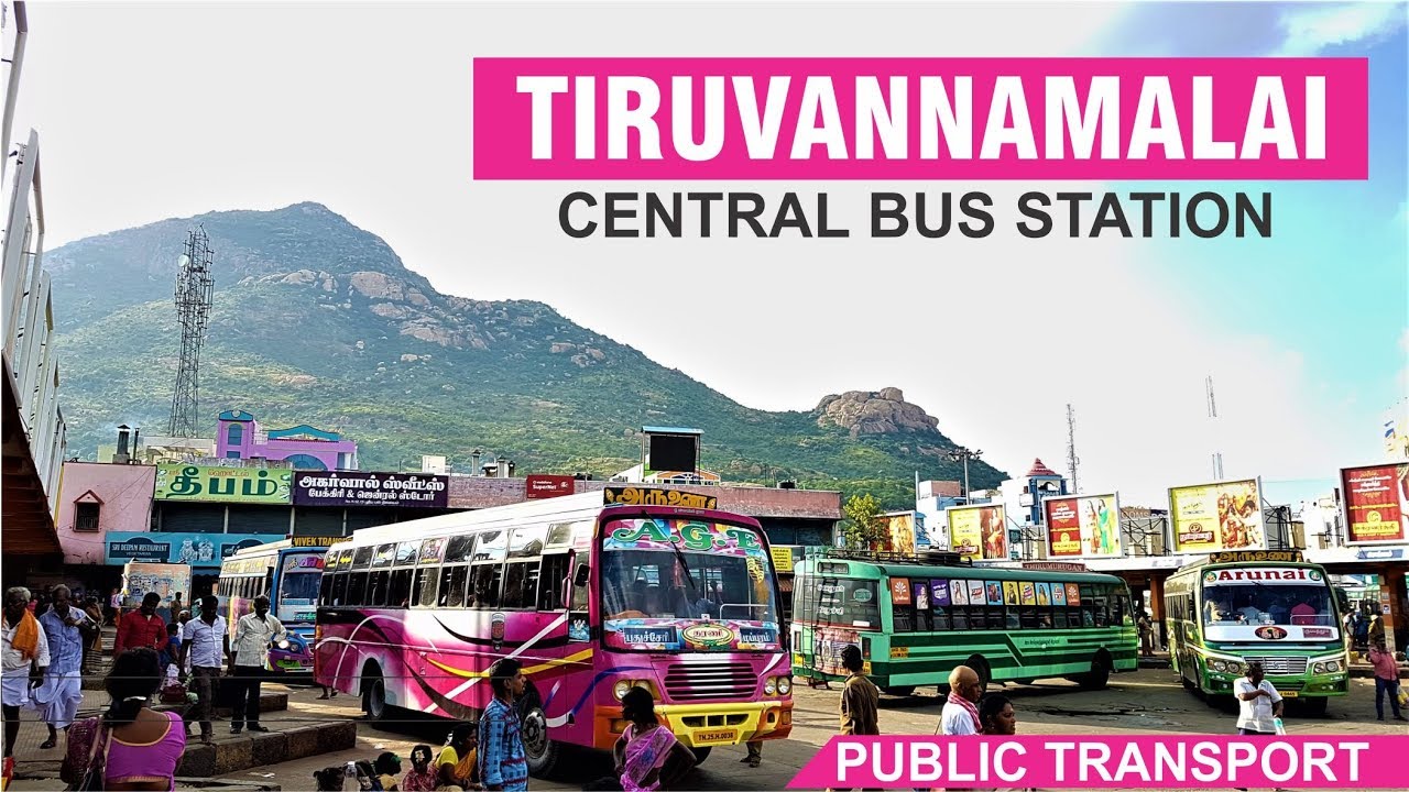 Central Bus Station, Tiruvannamalai, Tamilnadu