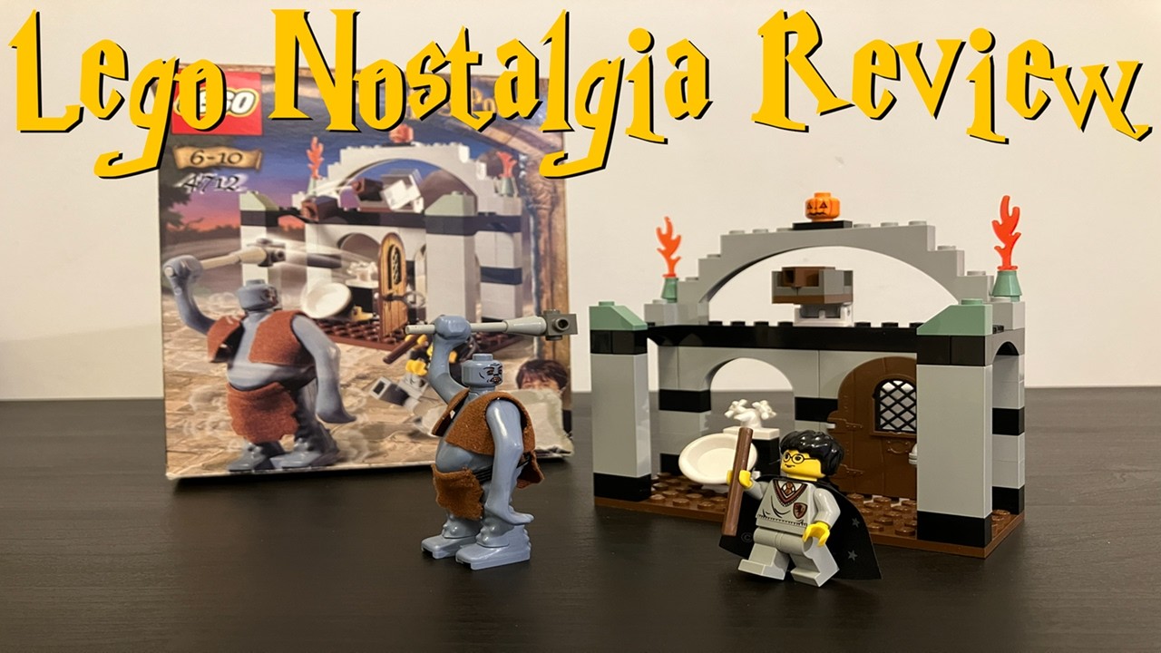 NOSTALGIA REVIEW - LEGO Harry Potter Troll on the loose - set 4712