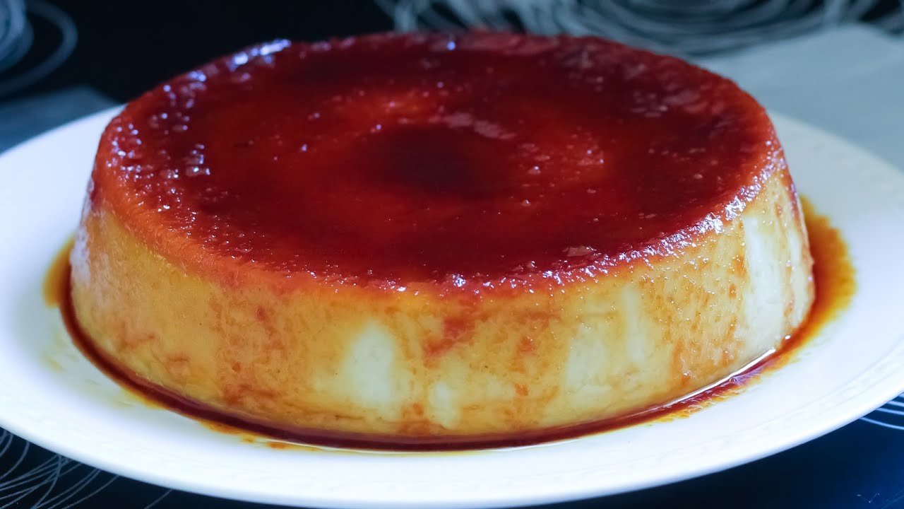 pudding de pain au caramel / recette tr&egrave;s  facile