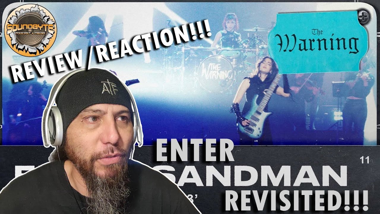 What a creative take on a classic! The Warning - Enter Sandman Live Pepsi Center 2023 REACTION!!!