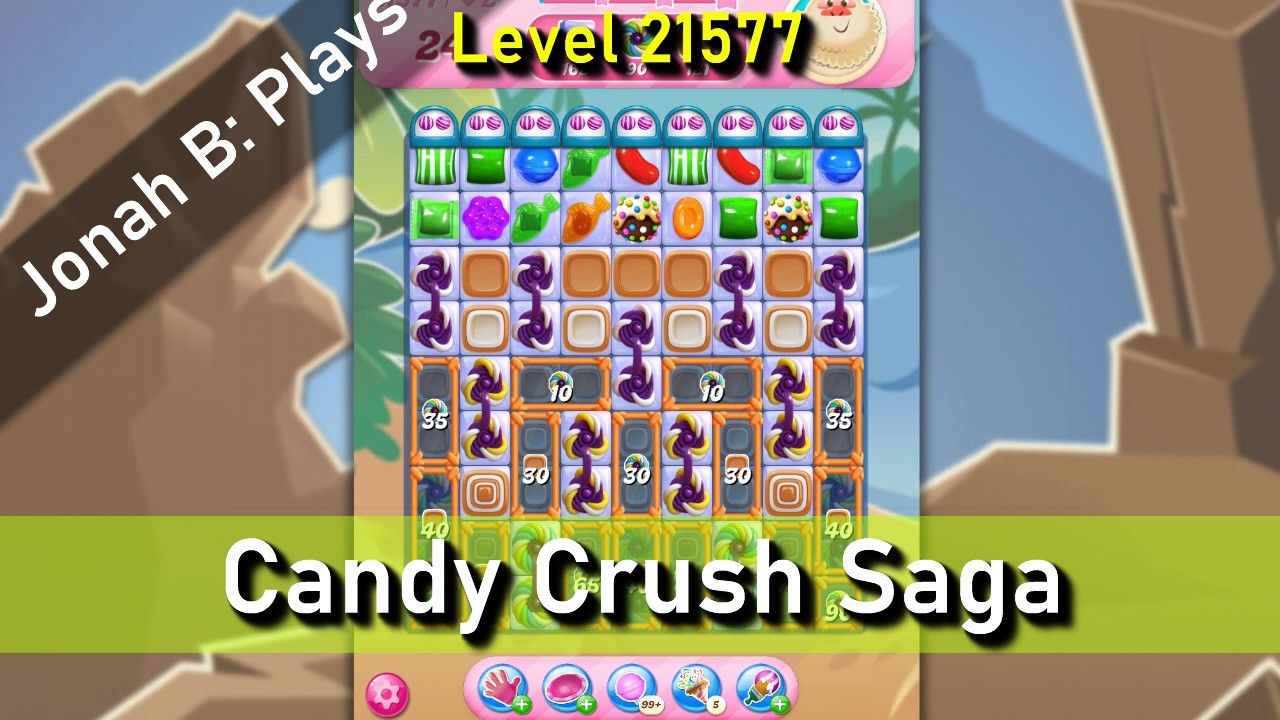 Уровень 21577 в Candy Crush Saga