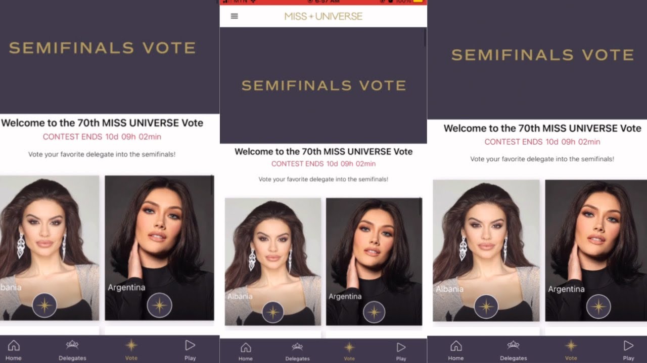 Miss Universe 2021 Online Voting