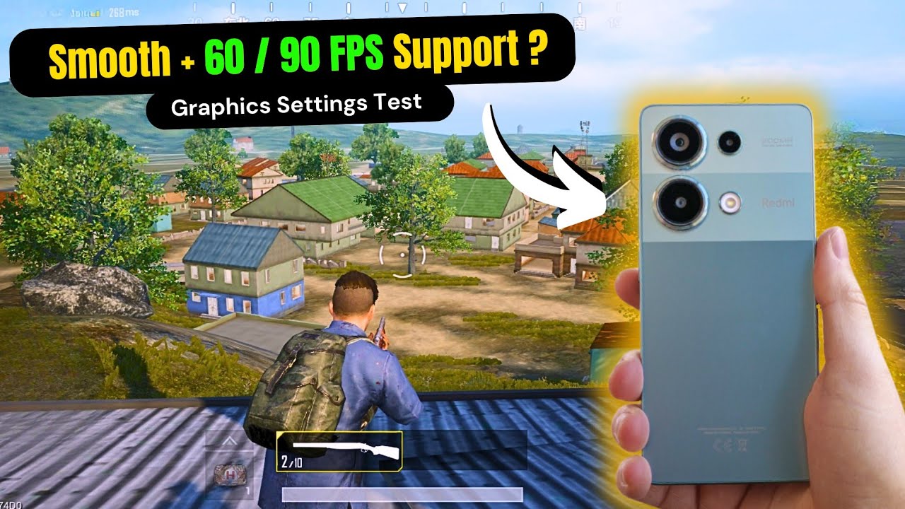 Redmi Note 13 Pro 4G PUBG Mobile Graphic Settings Test | 120hz
