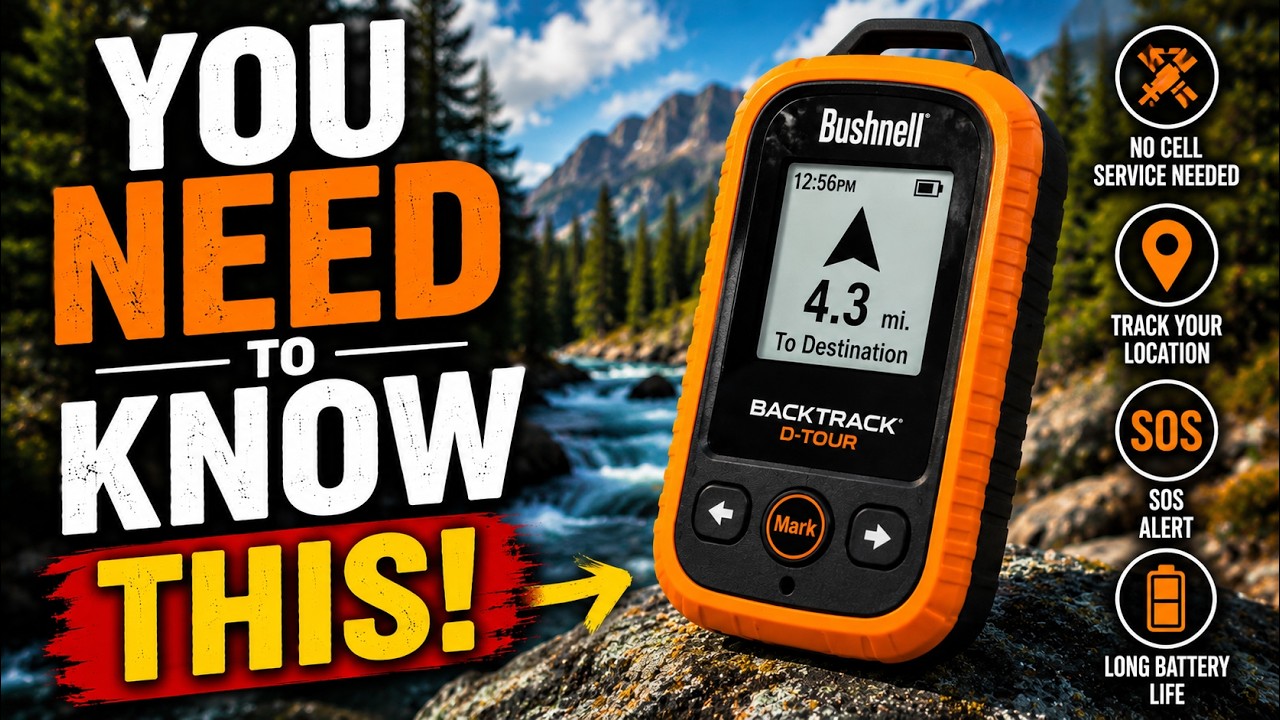 Things to know about the Bushnell BackTrack D-Tour personal locator GPS