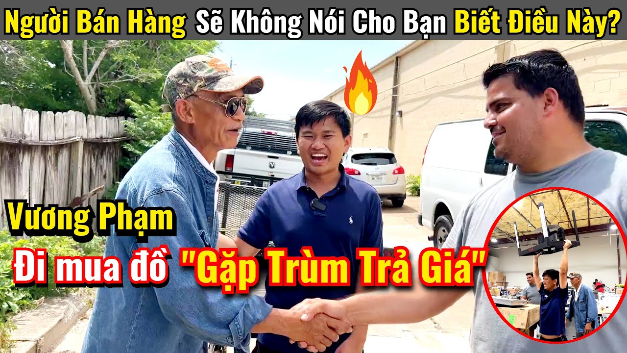 Vương Phạm Đi Mua Đồ Nửa Giá Gặp Trùm Trả Giá - Người Bán Hàng Sẽ Không Nói Cho Bạn Biết Điều Này?