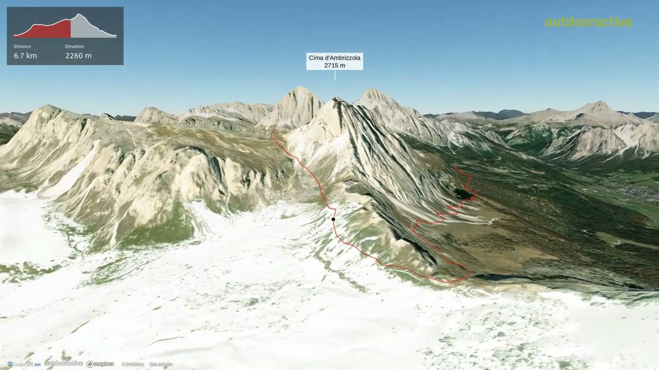 Cortina d&rsquo;Ampezzo &rarr; Hike to Lago Federa and Rifugio Croda da Lago 3D - Dolomites