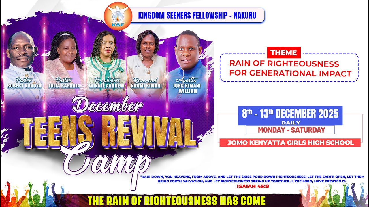 CHARACTERISTICS OF A GENERATION THAT HUNGERS FOR GOD || PROPHETESS WINNIE ANDREW