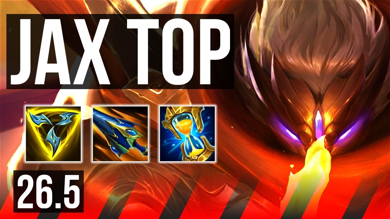 JAX vs K'SANTE (TOP) | 49K damage | KR Master | 26.5