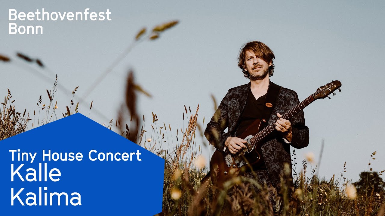 Gitarrist Kalle Kalima improvisiert im Tiny House | Beethovenfest Bonn