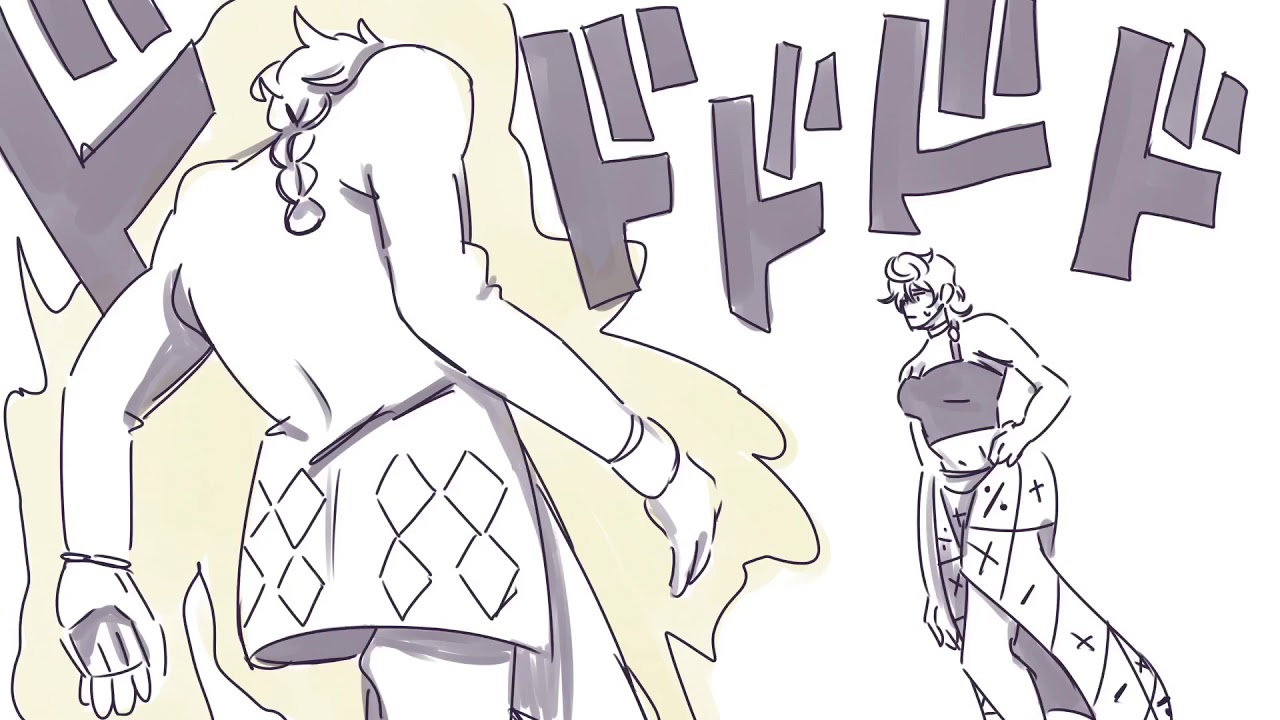 jojo part 5 except its the i have a dream song from tangled