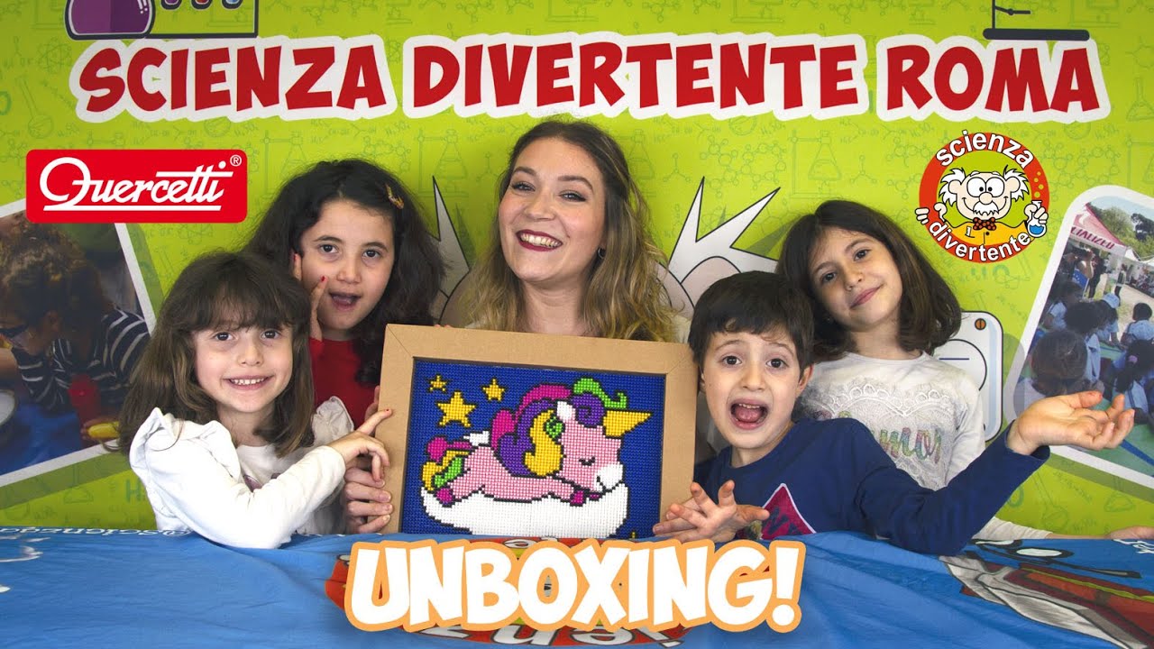 QUERCETTI PIXEL ART 4 KAWAII DESIGN UNICORNO - UNBOXING