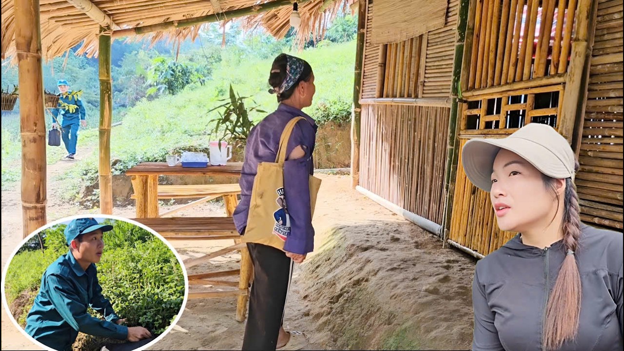 A homeless person secretly stayed at Hong's house and was discovered by Hieu...