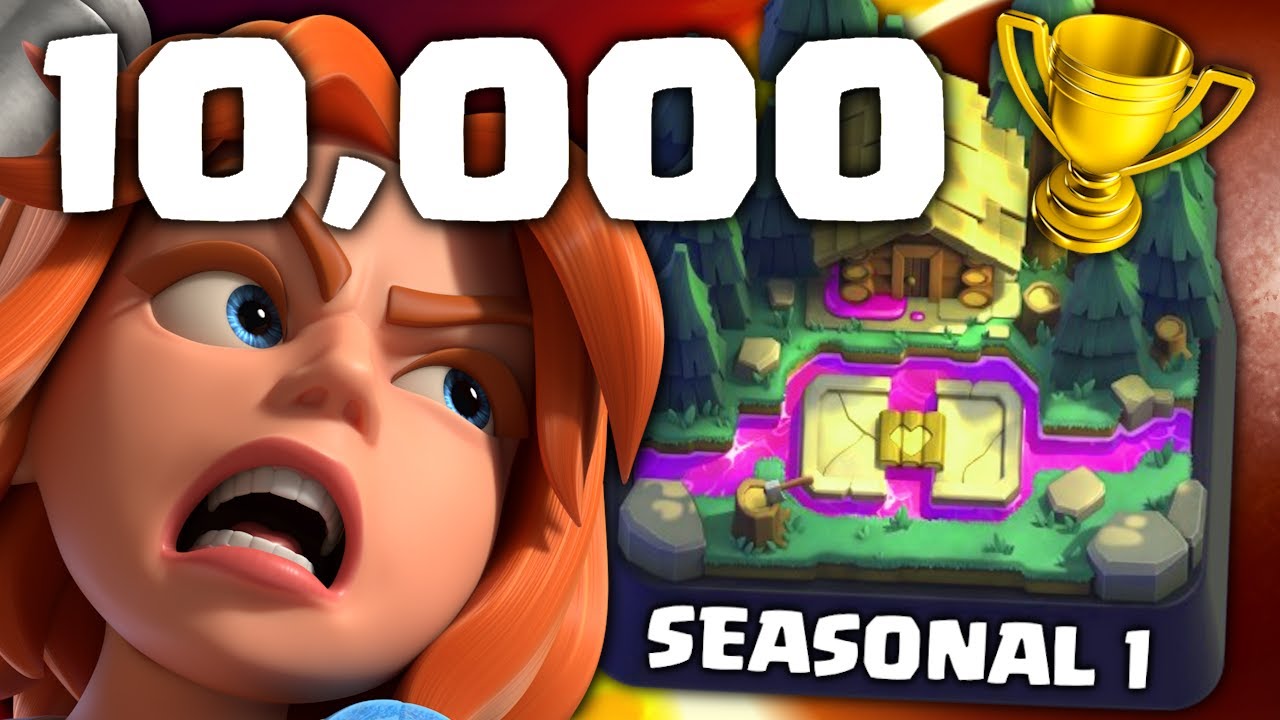 Get 10k trophies EASILY Clash Royale