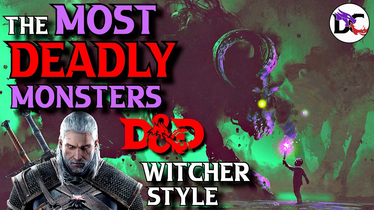 Смертоносные монстры с тайными слабостями | Witchery Monsters D&D 5e