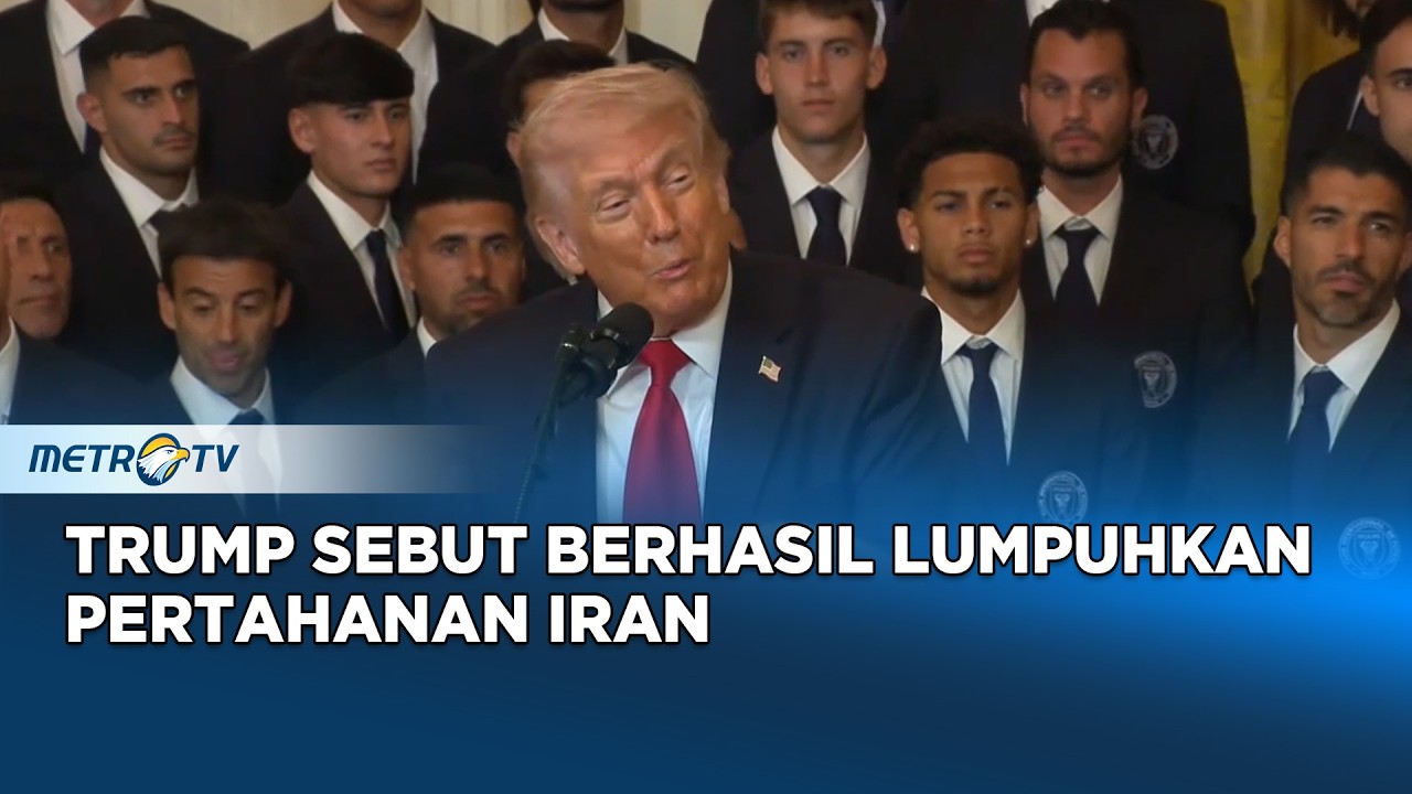 Donald Trump Klaim Militer AS Hancurkan Kekuatan Rudal dan Drone Iran