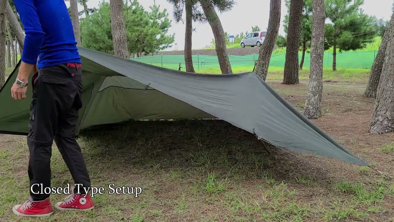 Solo Base & Closed Type TARP Setup
