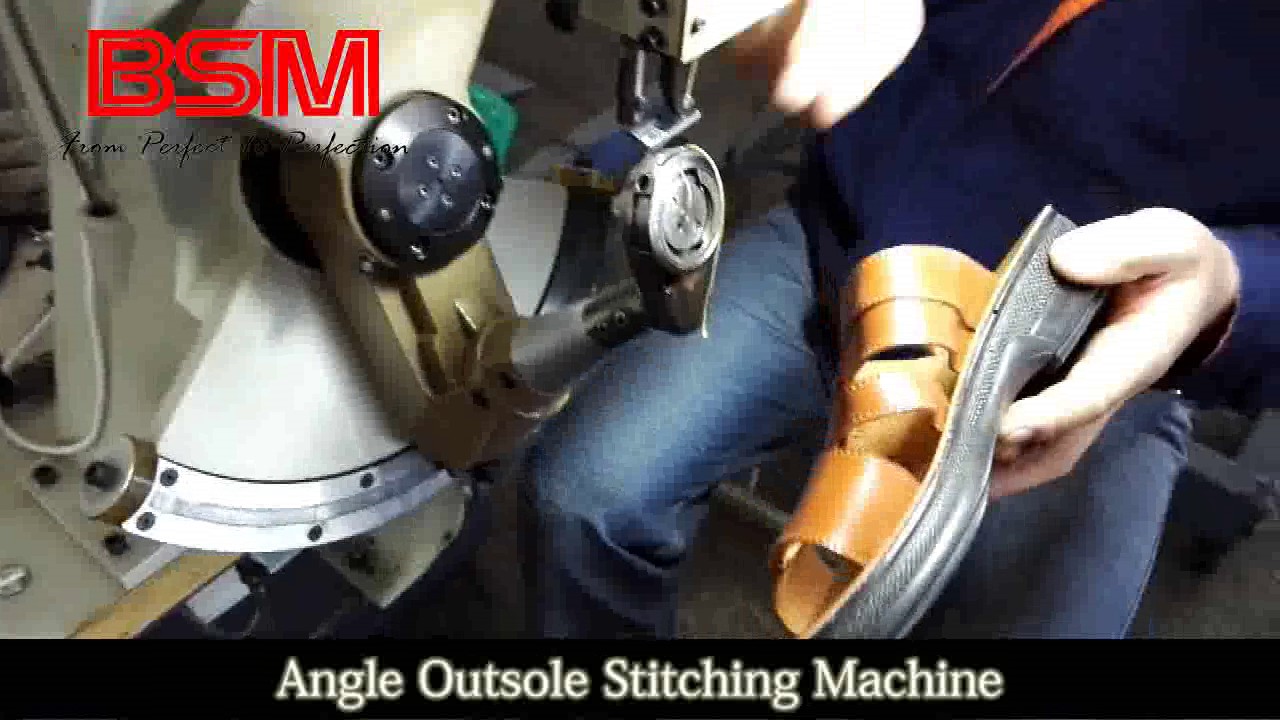 Angle Outsole Stitching Machine | Outsole Stitching Machine | Sole Stitching Machine | Shoe Machine