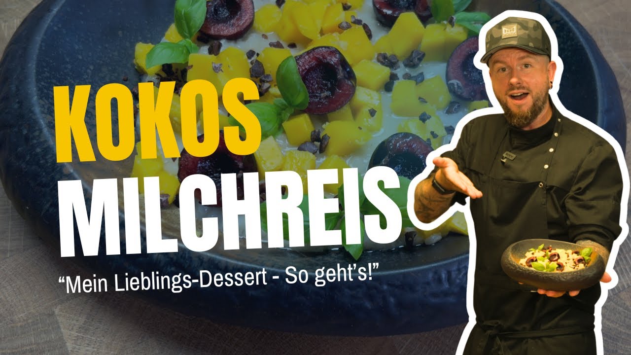 Exotischer Kokosmilchreis mit Ingwer und Mango – Ein tropisches Geschmackserlebnis!